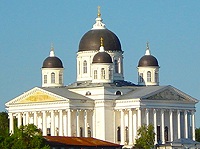 Предстоятель Русской Церкви посетил Воскресенский собор Арзамаса